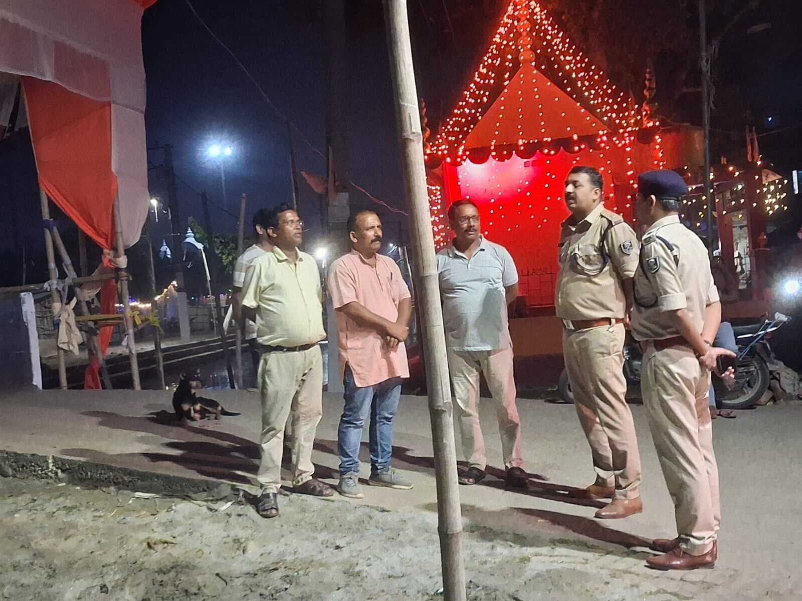 एसडीपीओ ने छठ घाट का किया निरीक्षण