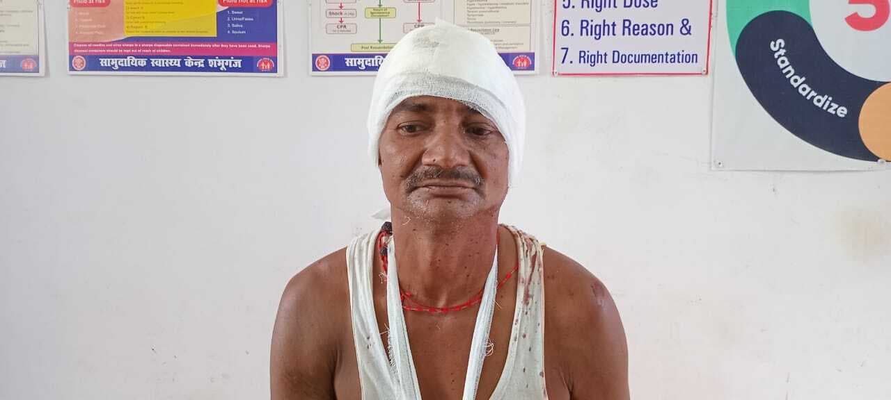 मिर्जापुर गांव में दो पक्षों के बीच मारपीट, एक जख्मी