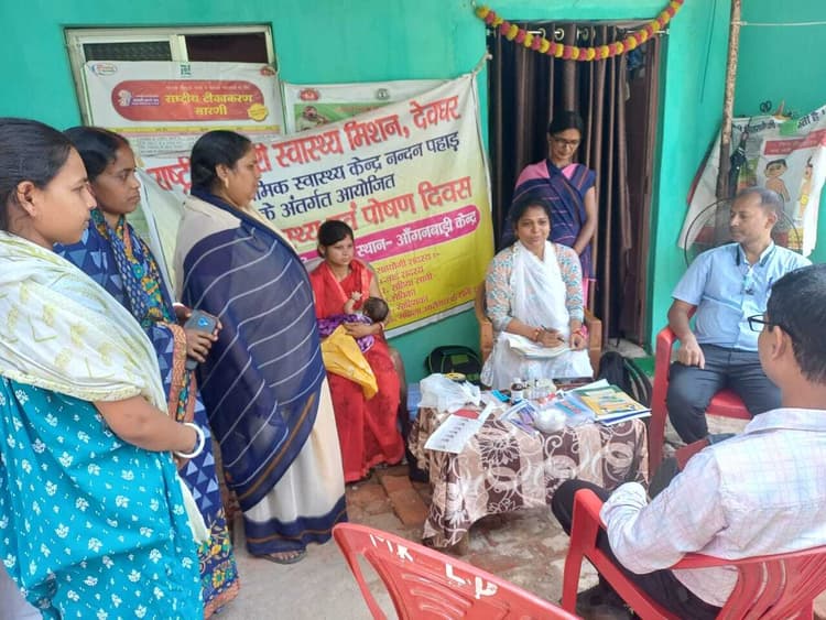 Deoghar news : नियमित टीकाकरण अभियान में चतरा पहले तो देवघर जिला दूसरे स्थान पर