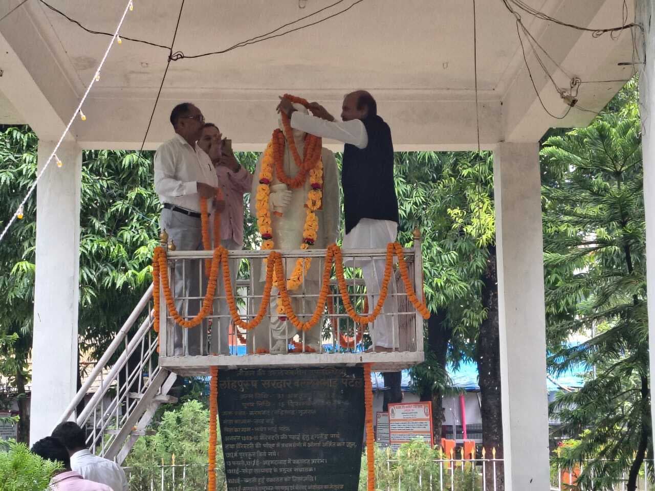 जयंती पर याद किये गये सरदार वल्लभ भाई पटेल