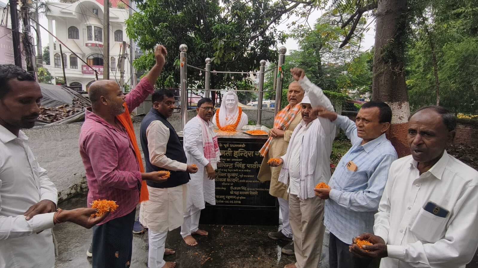 इंदिरा गांधी का 41वां शहादत दिवस मनाया गया