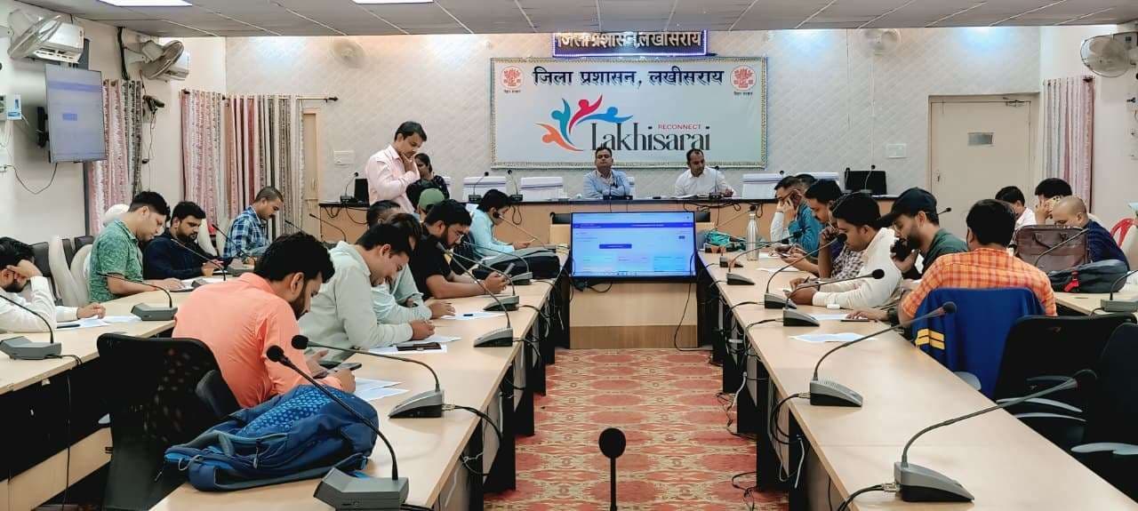 ईसीनेट पोर्टल के माध्यम से की गयी ऑनलाइन मॉक वोटिंग प्रोसेस रिपोर्टिंग की समीक्षा