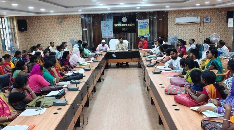 मतदाता सूची में मैपिंग को लेकर दिया प्रशिक्षण