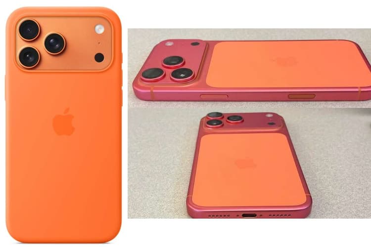 iPhone 17 Pro Cosmic Orange का रंग बदलकर क्या सच में गुलाबी हो रहा है?