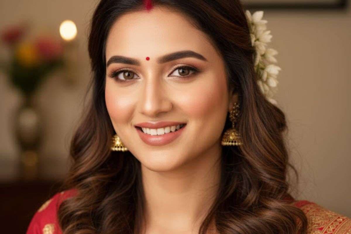 karwa chauth natural look
