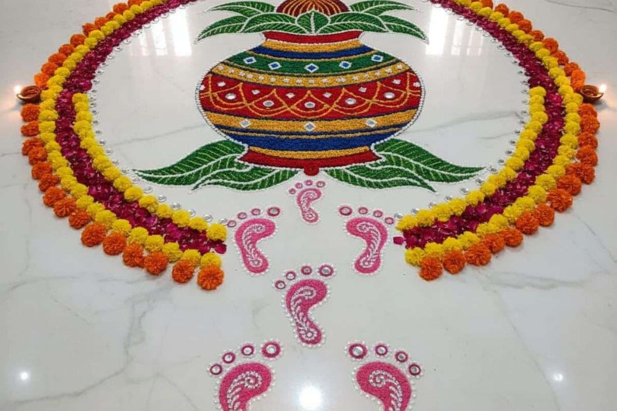 laxmi ji ke pair