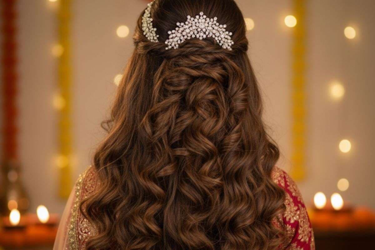 open curls hair style