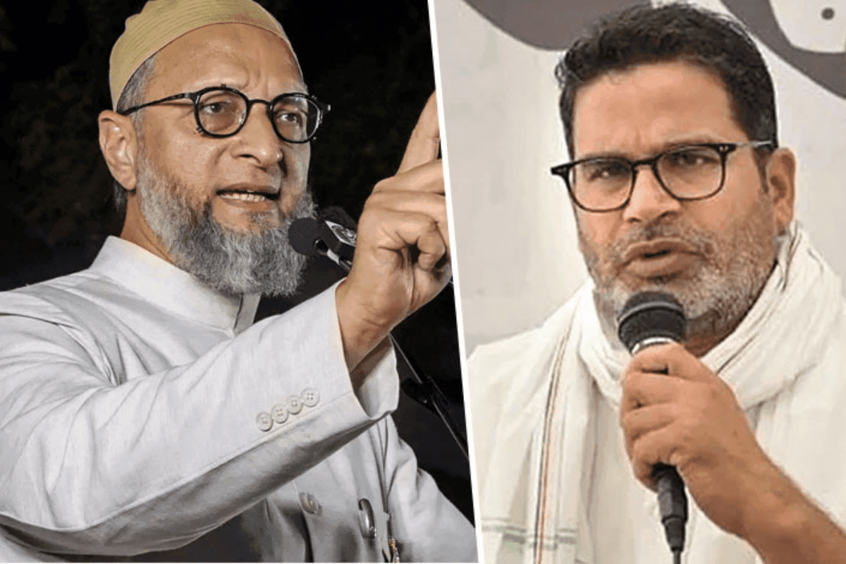 prashant kishor and owaisi AIMIM jansuraj bihar chunav 2025 prashant kishor and owaisi AIMIM jansuraj bihar chunav 2025