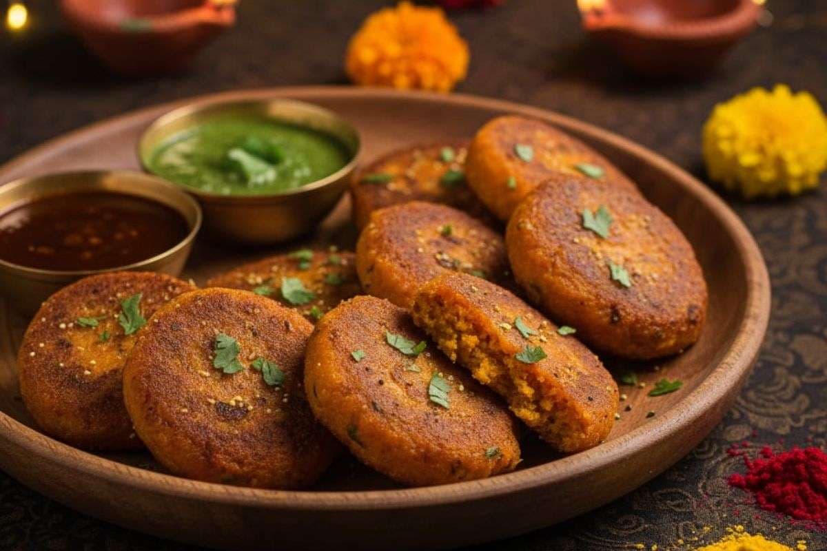 shakarkand tikki
