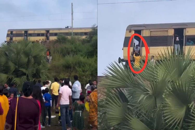 Viral Video: छठ घाट किनारे रुकी थी ट्रेन, तभी एक बंदा ड्राइवर को देने चला गया प्रसाद, नजारा जीत लेगा दिल