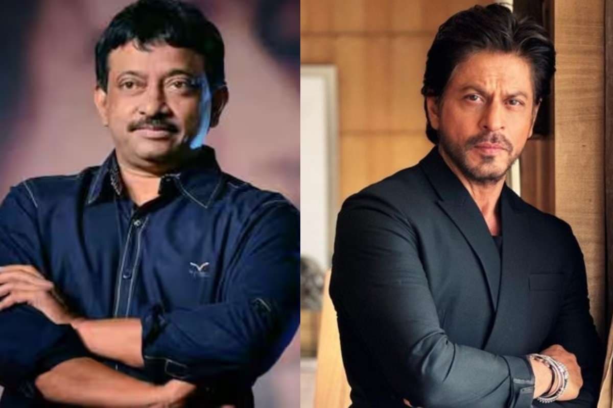 फिल्म निर्देशक राम गोपाल वर्मा (Left) शाहरुख खान (Right)