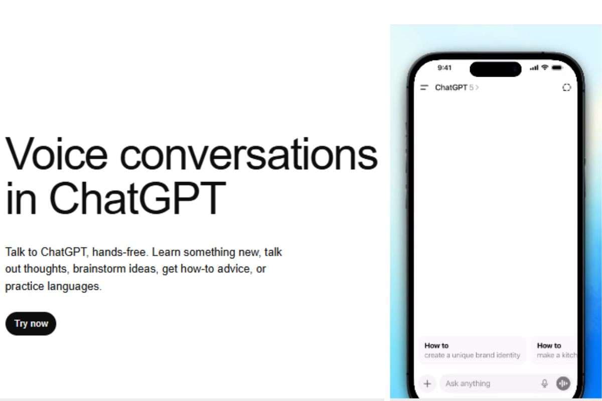 ChatGPT Voice Mode अब मेन चैट में, नया अपडेट लॉन्च, बातचीत होगी आसान