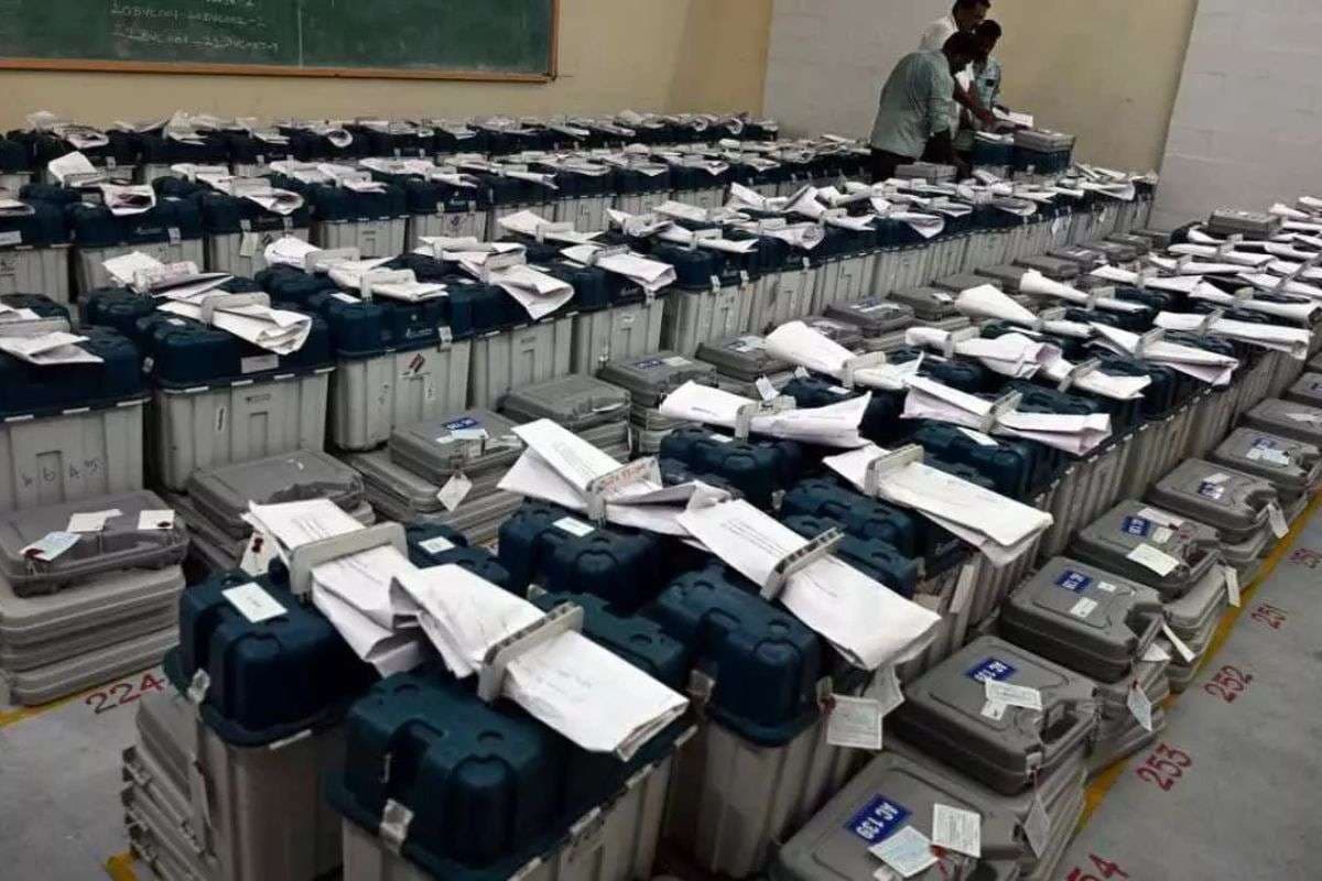 Chief Electoral Officer reached the strong room