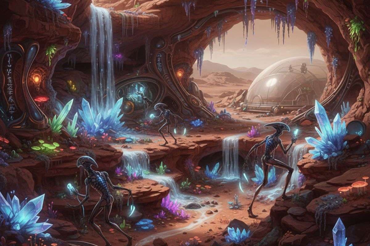 क्या मंगल की गुफाओं में कभी रहते थे एलियन? चीन की खोज ने दुनिया में मचाई सनसनी!