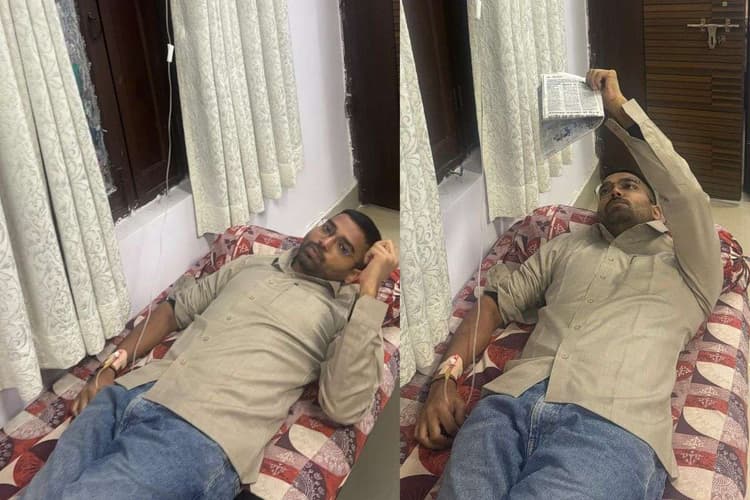 Deepak Prakash: मंत्री दीपक प्रकाश को हुआ टाइफाइड, खुद ही दी जानकारी, हाल ही में संभाली थी कुर्सी
