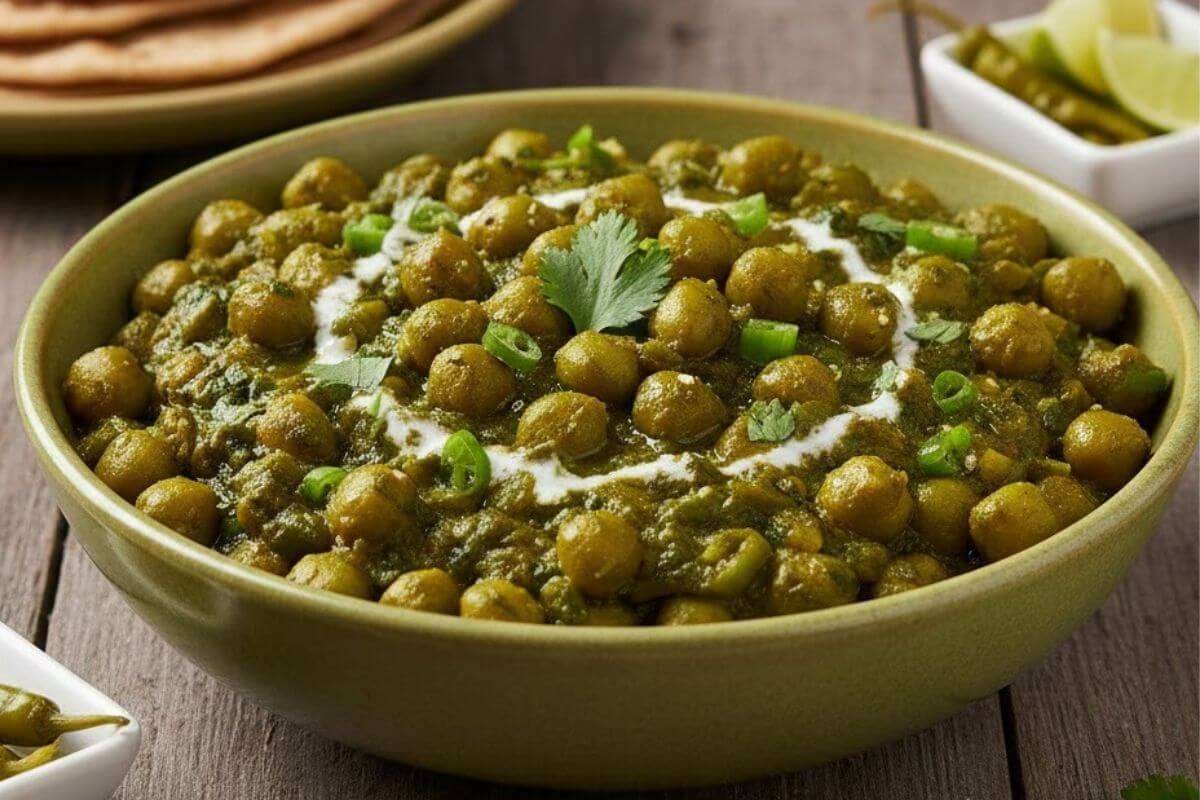 Hare Chane Ki Sabji Hare Chane Ki Sabji