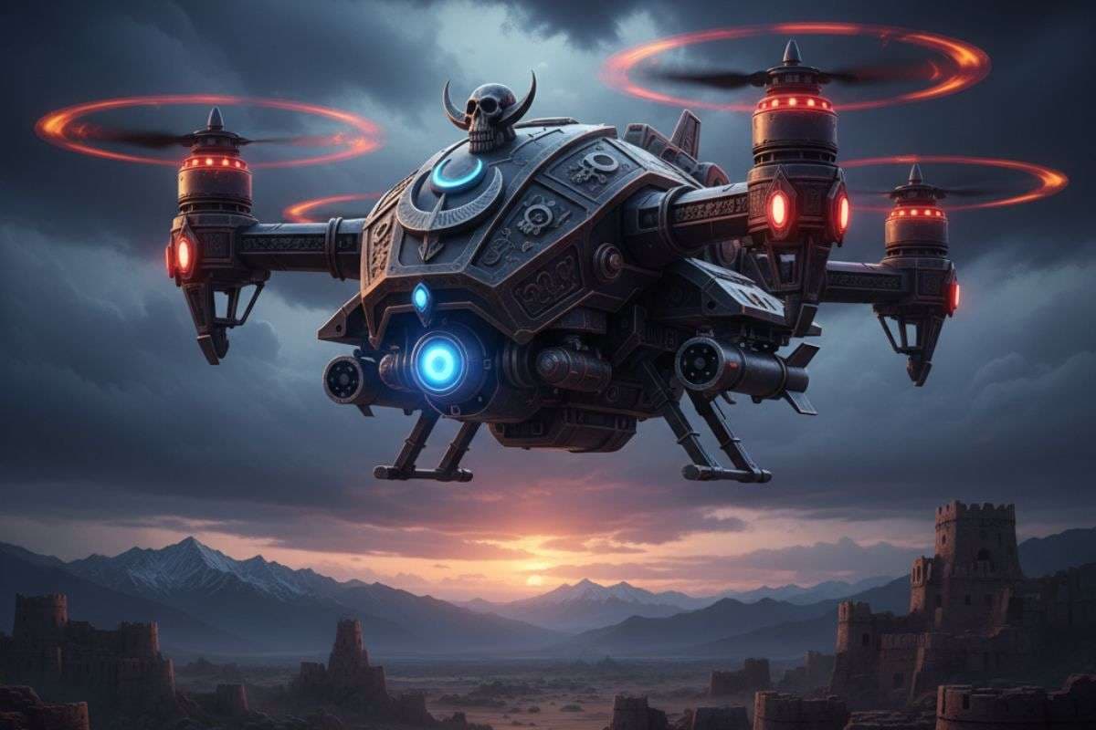 India Kaal Bhairav Drone Wins Silver Medal in croatia/ Ai Image