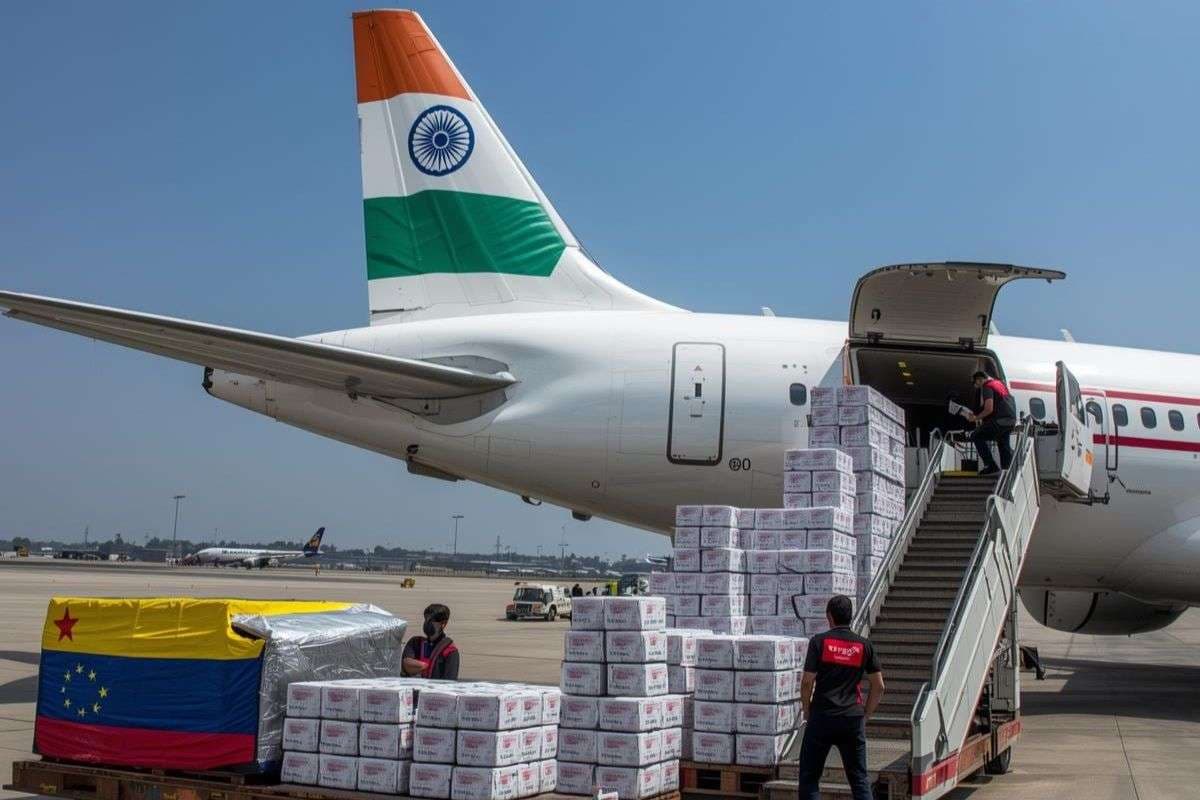 India sends 2.7 tonnes of life-saving vaccines vaccines to Venezuela