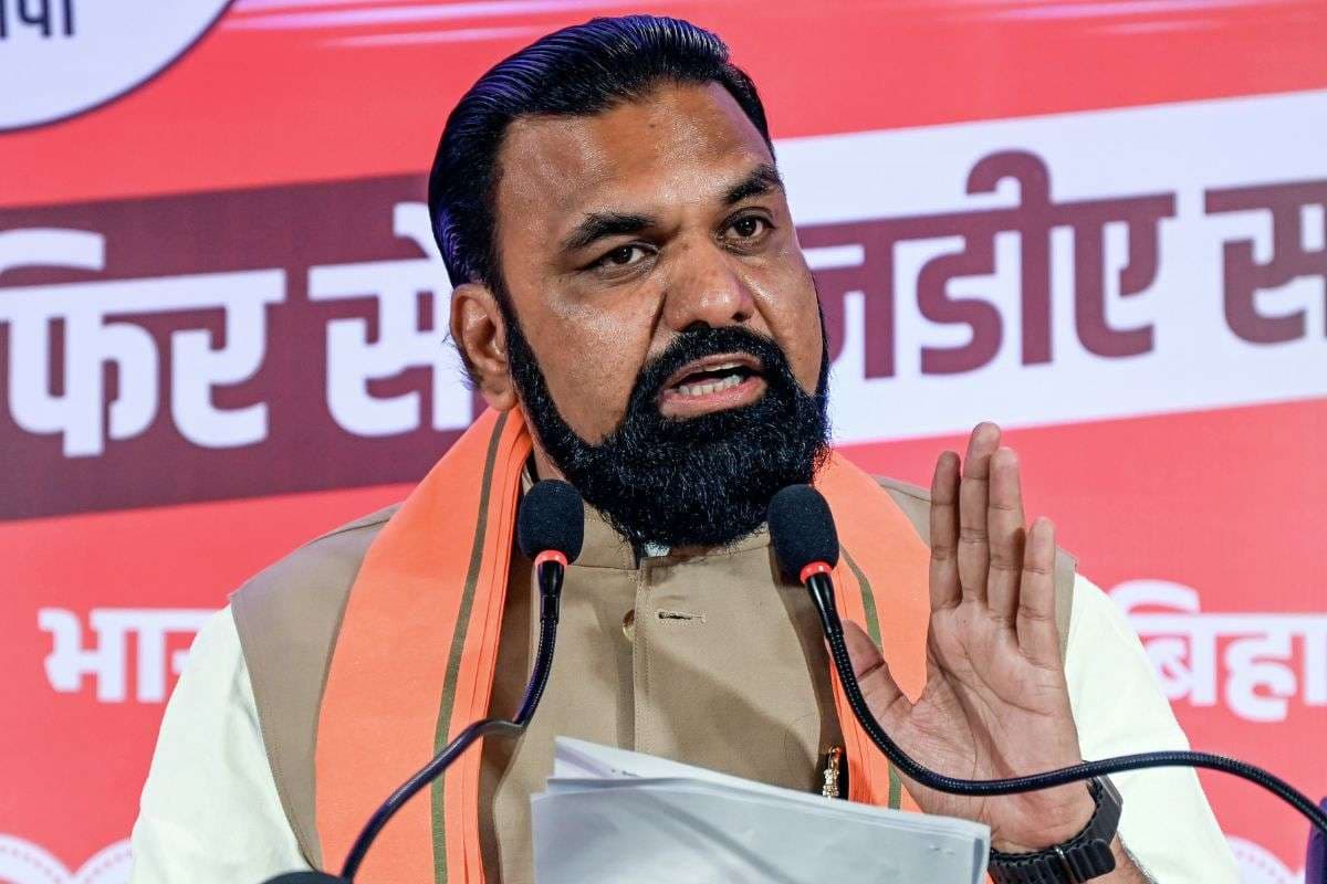 Minister of Department of Home Samrat Choudhary