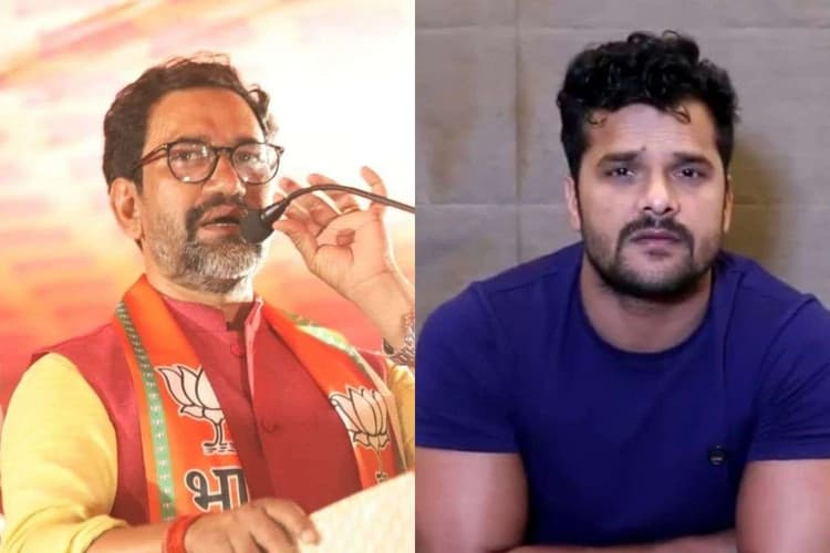 Bihar Chunav 2025 : नहीं थम रही भोजपुरी के दो दिग्गजों की रार, निरहुआ ने खेसारी को दी बड़ी सलाह