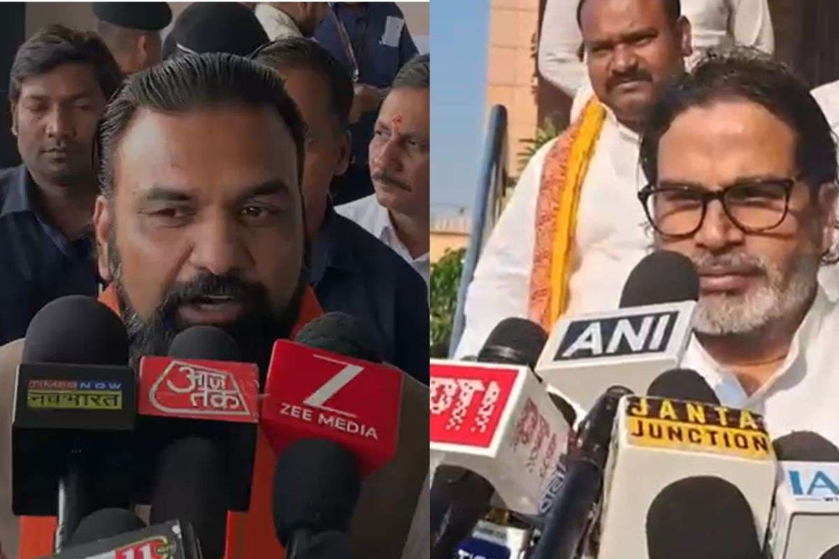 सम्राट चौधरी और प्रशांत किशोर