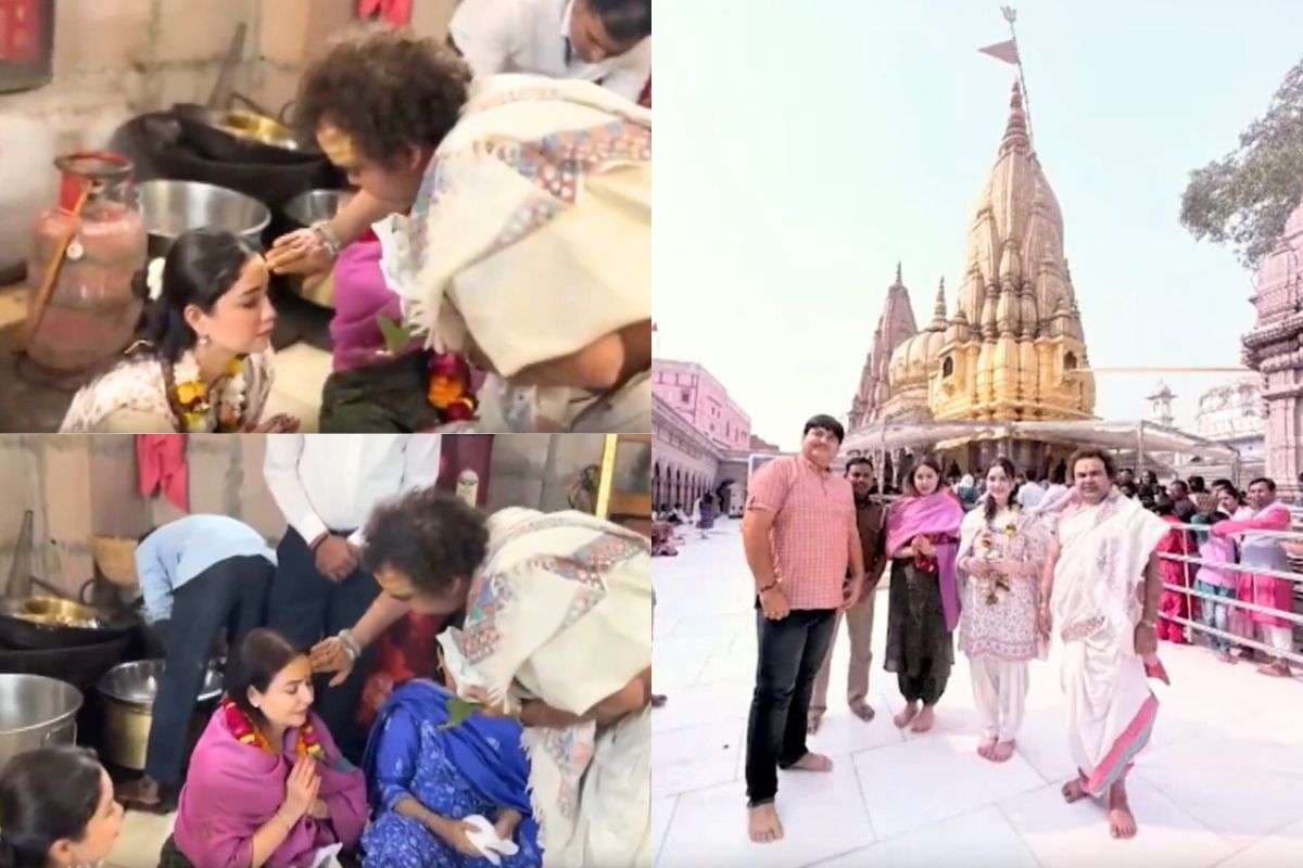 अंजलि और सारा तेंदुलकर ने किए काशी विश्वनाथ के दर्शन, भव्य कॉरिडोर देखकर हुईं मंत्रमुग्ध, देखें Video