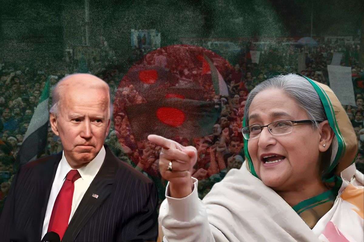 बाइडेन सरकार की वजह से मां की सरकार गिरी, शेख हसीना के बेटे का बड़ा आरोप, डोनाल्ड ट्रंप के लिए कही ये बात