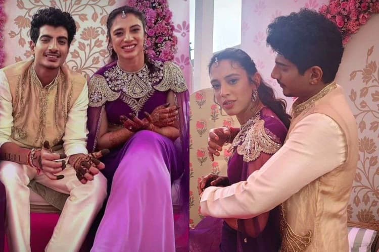 Smriti Mandhana Marriage: स्मृति मंधाना की शादी की रस्में शुरू, हल्दी और मेहंदी सेरेमनी की तस्वीरें वायरल