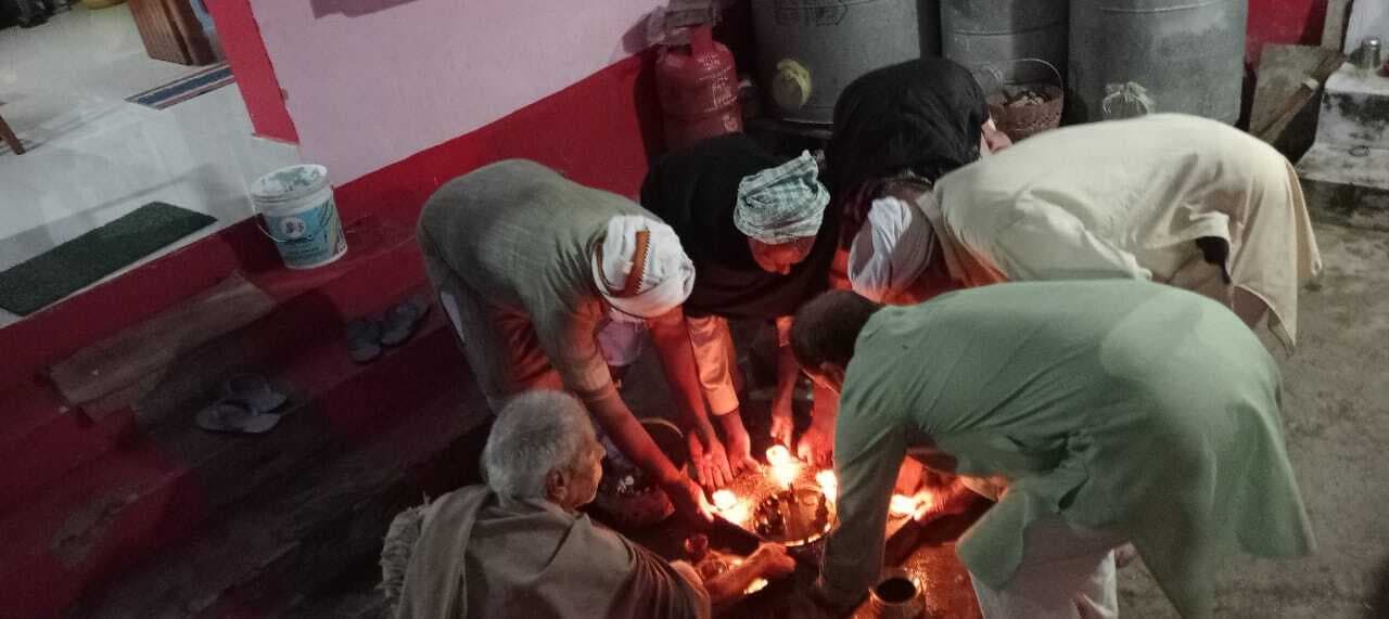 देवोत्थान एकादशी पर की गयी पूजा-अर्चना