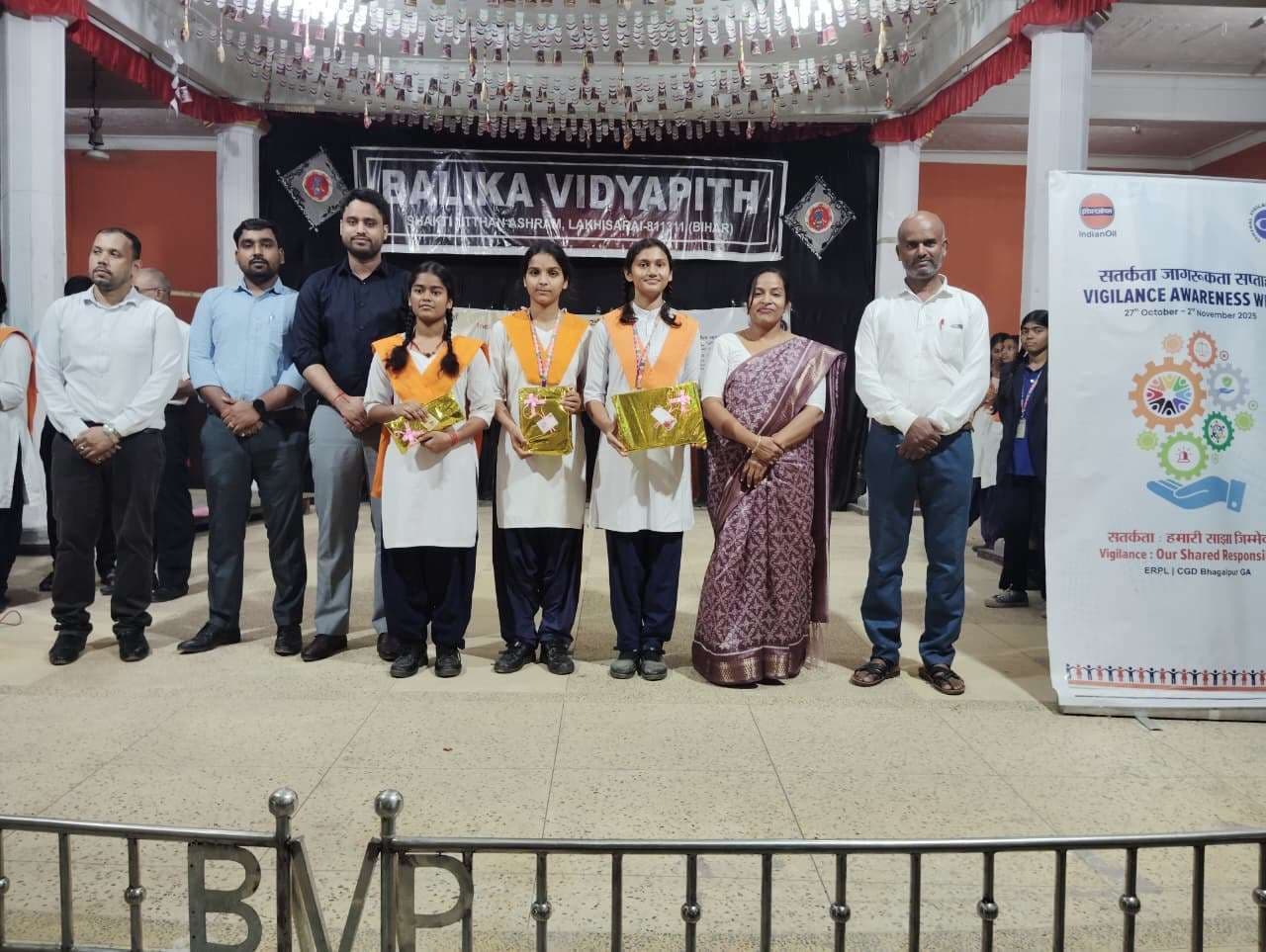 बालिका विद्यापीठ में भाषण, निबंध व पेंटिंग प्रतियोगिता