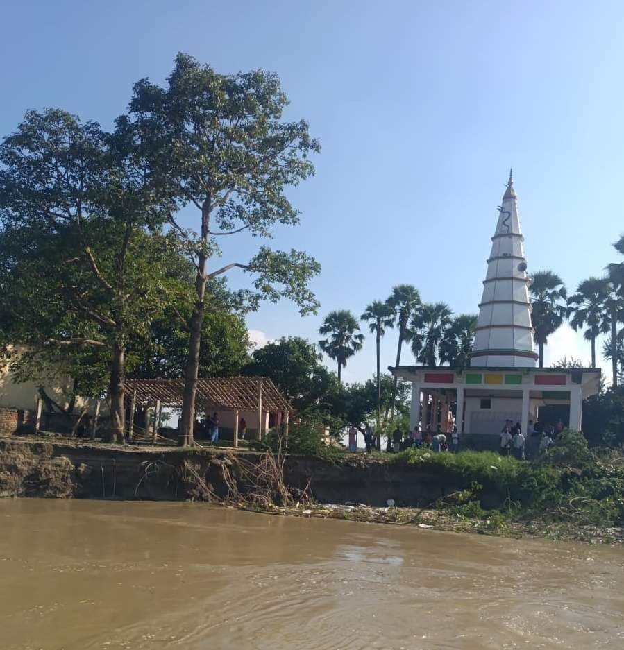 डेढ़ सौ एकड़ खेती की जमीन समाया बागमती नदी में, कटाव तेज