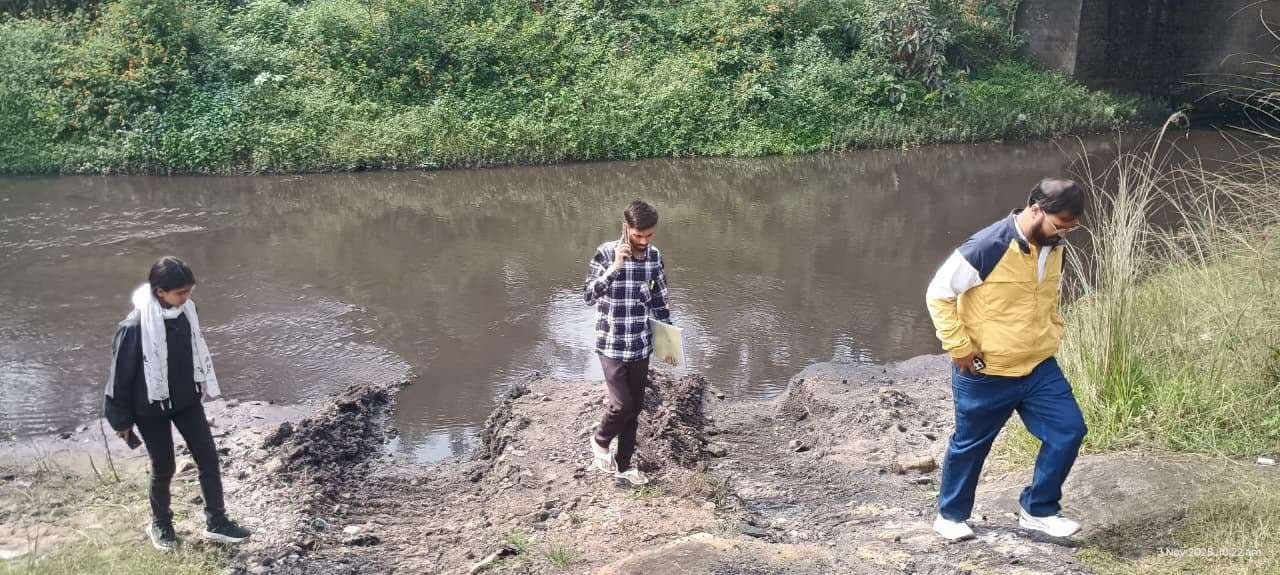 हाइकोर्ट के आदेश पर की गयी सोनाडुबी नदी और दामोदर नद की जांच