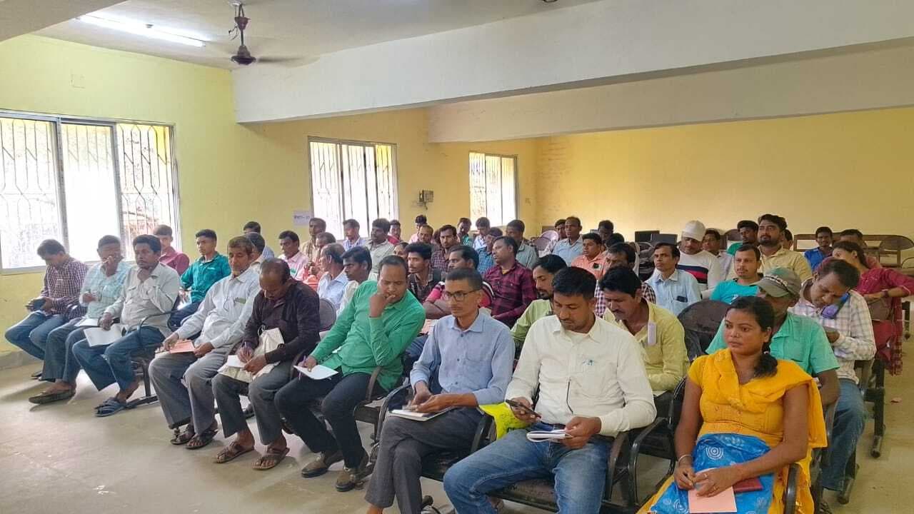 लघु सिंचाई गणना को लेकर प्रगणकों को मिला प्रशिक्षण