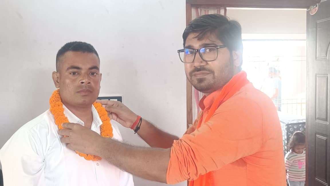 मतदान के एक दिन पूर्व बसपा प्रत्याशी ने दिया भाजपा को समर्थन