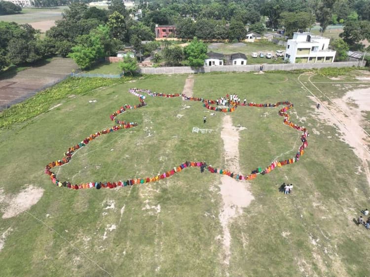 जीविका दीदियों ने चलाया मतदाता जागरूकता अभियान