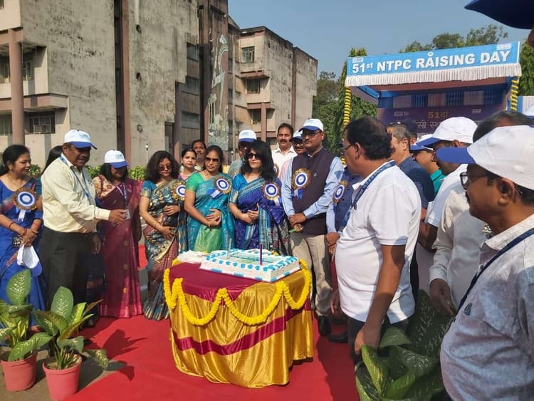 एनटीपीसी फरक्का ने मनाया 51वां स्थापना दिवस