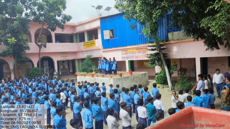 Samastipur News:स्कूलों में चेतना सत्र बच्चों को दे रहा ज्ञान