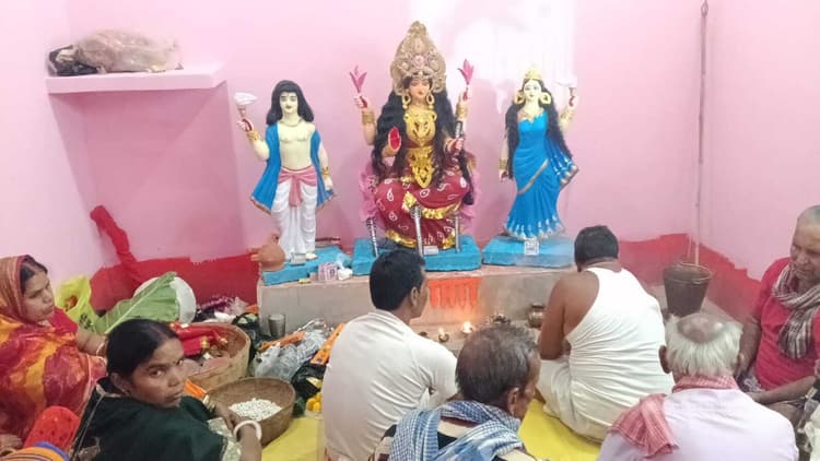 देवीपुर में धूमधाम से मनाया गया मनसा पूजा