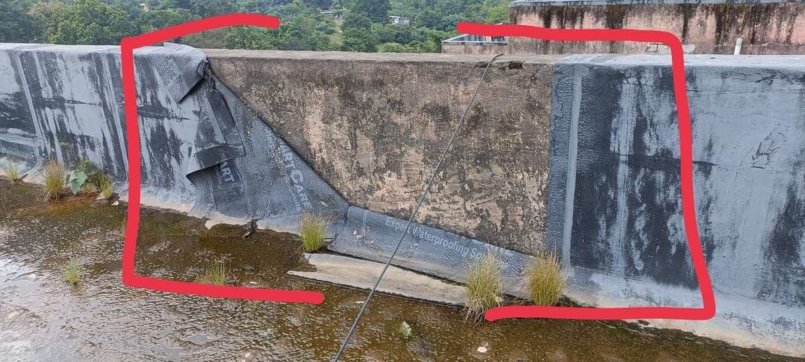 रिपेयर के अधूरे के लिए ठेकेदार को पूरा भुगतान