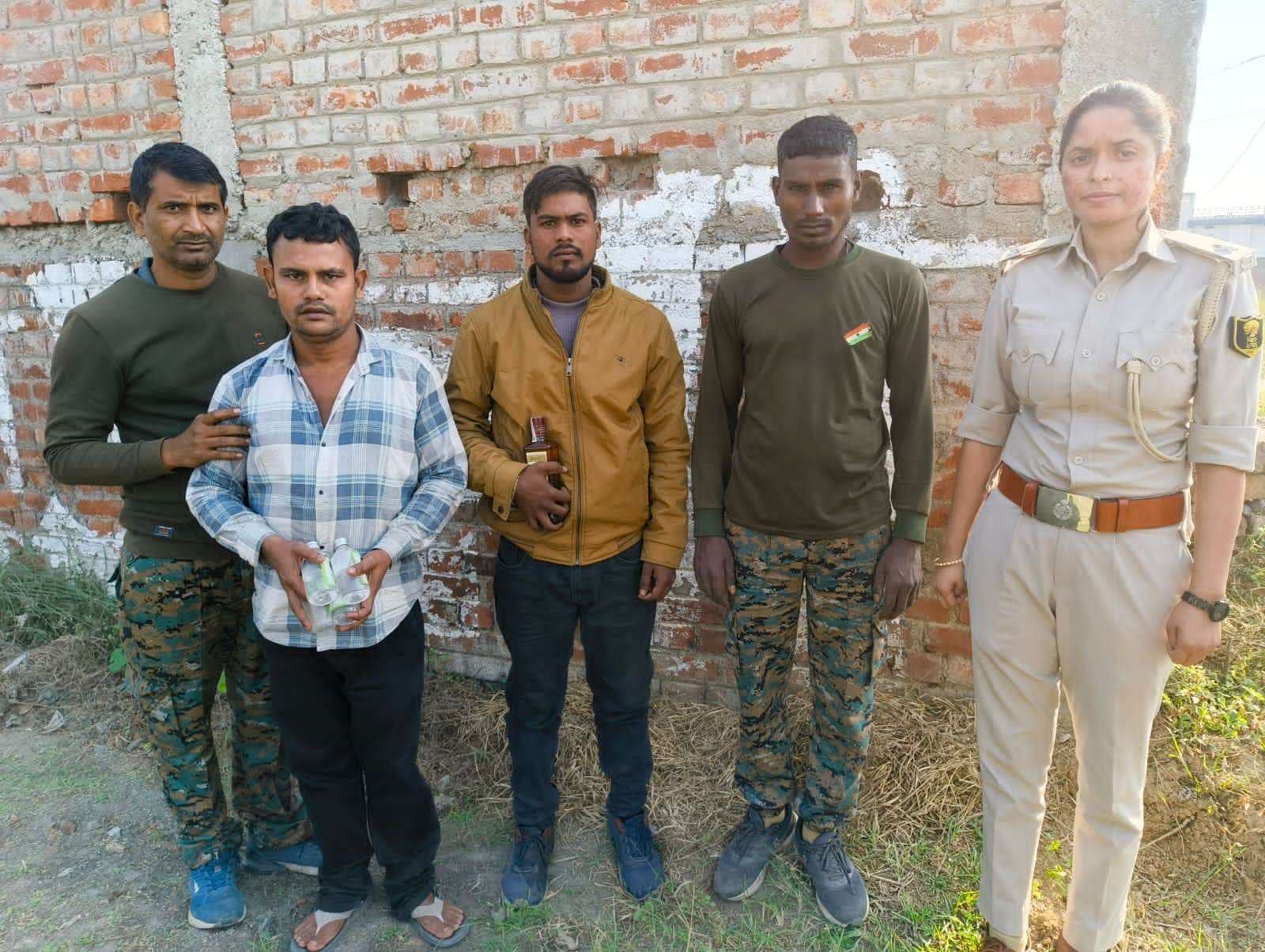 शराब की कई भट्ठियां ध्वस्त