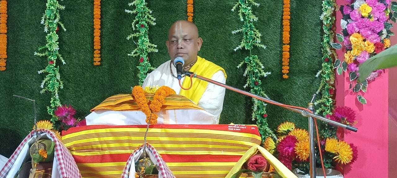 कथावाचक ने गजेंद्र मोक्ष व समुद्र मंथन प्रसंग का किया वर्णन