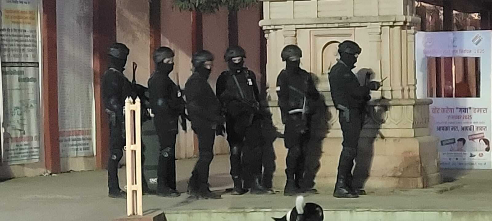 मॉक ड्रिल : महाबोधि मंदिर में घुसे दो आतंकियों को किया ढेर