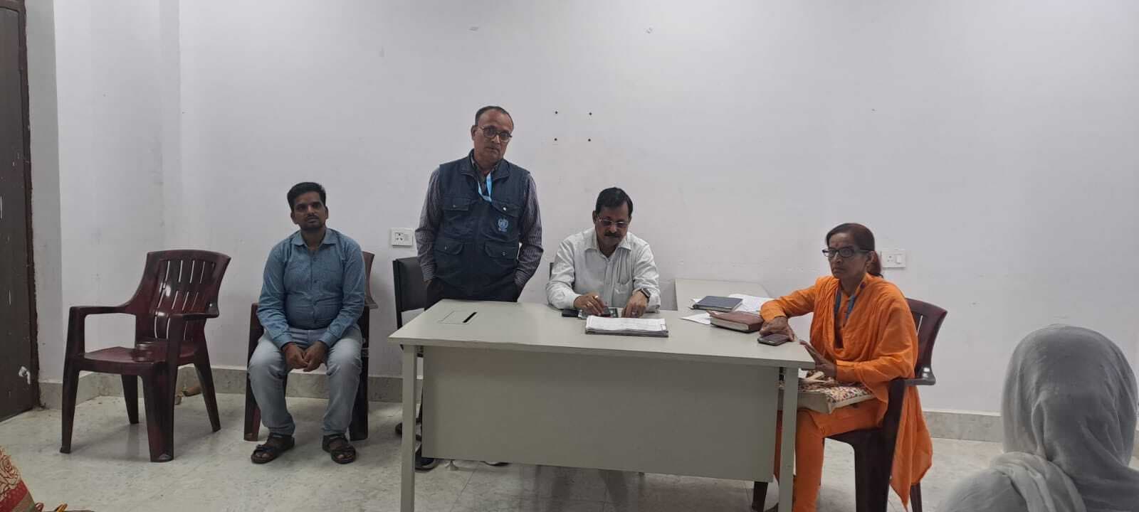 छूटे बच्चों के टीकाकरण के लिए एएनएम को दिया प्रशिक्षण