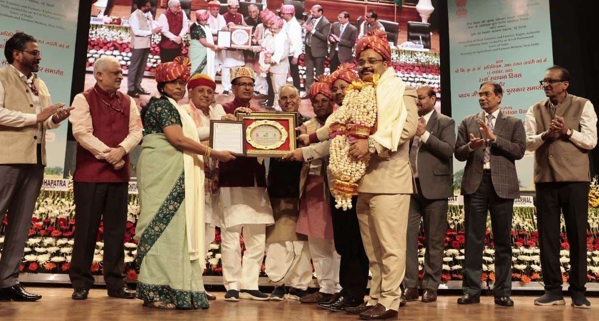 मखाना उत्पादक संघ को मिला पादप जीनोम संरक्षक पुरस्कार