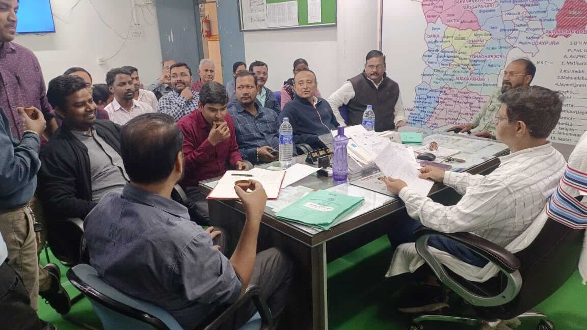 Deoghar news : टीबी मुक्त भारत अभियान का लिया संकल्प, फोरम गठन पर चर्चा