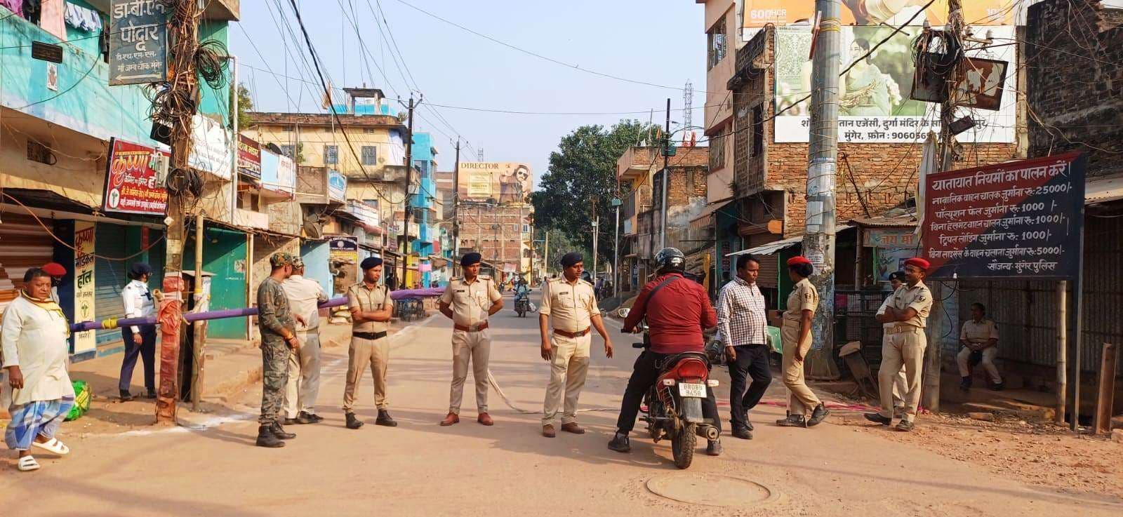 कड़ी सुरक्षा व्यवस्था के बीच मतगणना संपन्न, पुलिस लगाती रही गश्त
