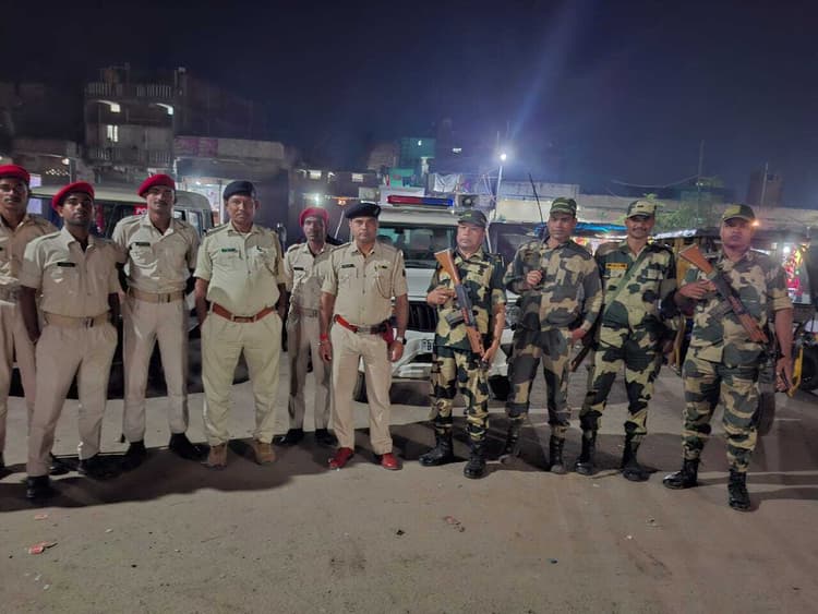 विधानसभा चुनाव की मतगणना को लेकर पुलिस अलर्ट, सघन गश्ती