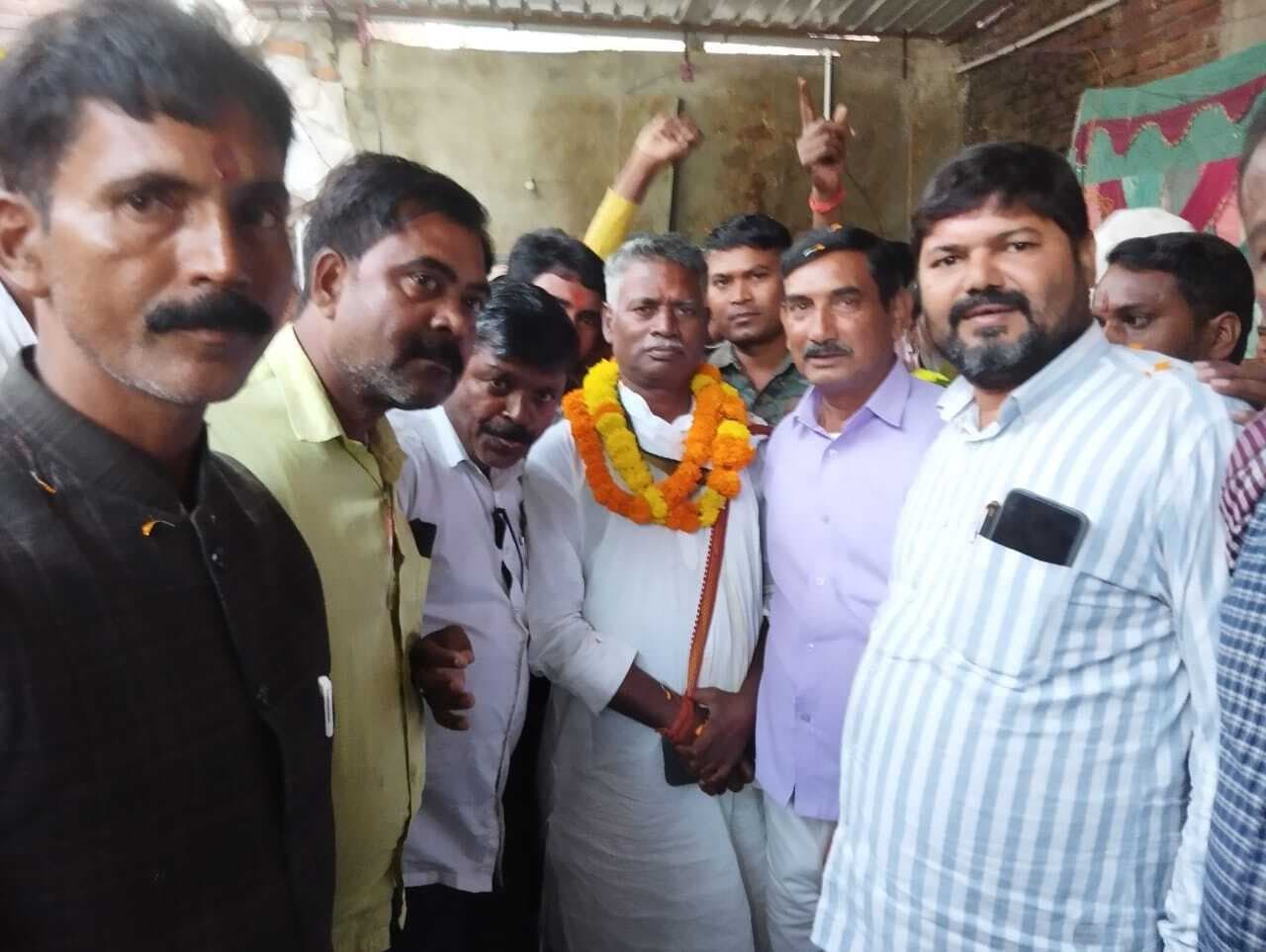 अलीगंज में नवनिर्वाचित विधायक प्रफुल्ल कुमार मांझी का भव्य स्वागत