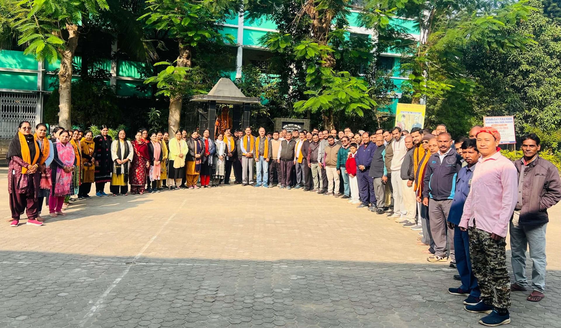-बीएनएस डीएवी में भगवान बिरसा मुंडा व महात्मा एनडी ग्रोवर की जयंती मनी
