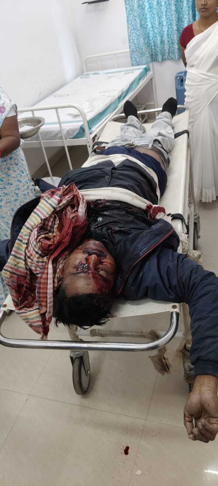 राजपुर-डेहरी रोड पर बाइक सवार सिपाही की मौत